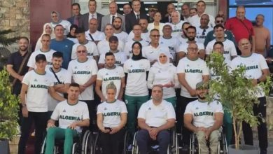 الوفد الرياضي البارالمبي الجزائري