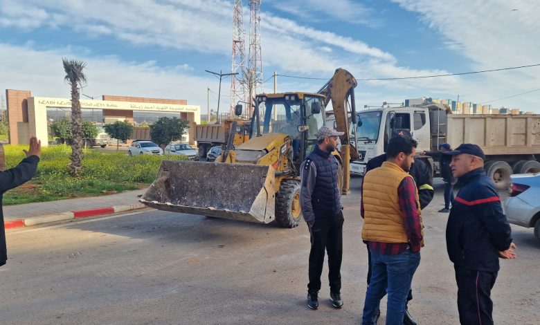 جمع 5600طن من النفايات بالقطب العمراني احمد زبانة بمسرغين