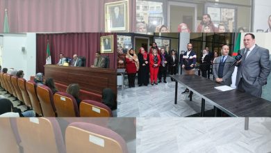 خلال تكريم عاملات وزارالوزيران يشرفان على الحفل التكريمي و يشيدان بدور المرأة المحوري في ترقية القطاعينة الصناعة الصيدلانية، و وزارة الاتصال