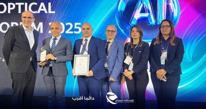 اتصالات الجزائر تفوز بجائزة "Best practice in Home Broadband Development "
