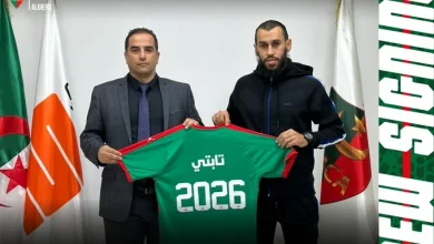 الدوري الجزائري : العربي ثابتي أفضل لاعب في الجولة20