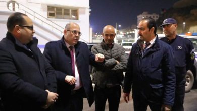 الأمين العام لوزارة النقل في زيارة تفتيشية بميناء وهران