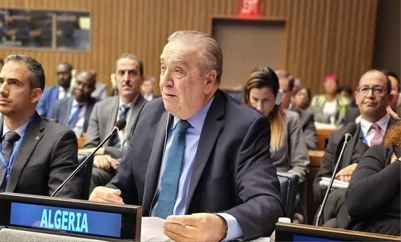 الممثل الدائم للجزائر لدى الأمم المتحدة، السيد "عمار بن جامع"، يؤكد: