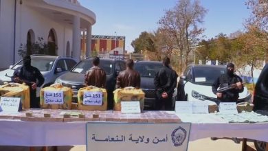 حجز أزيد من قنطار ونصف من الكيف المعالج بالنعامة