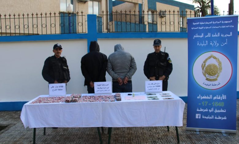 توقيف 6 أشخاص تورطوا في قضايا إجرامية ومصرع عشريني في حادث مرور بالبليدة