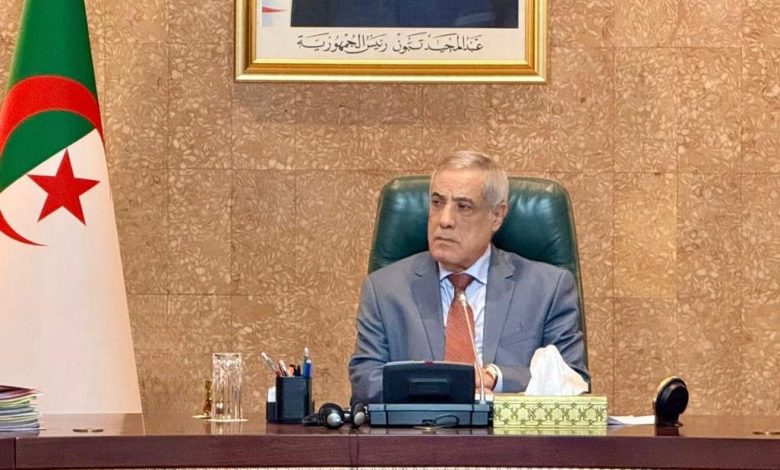 خلال اجتماع الحكومة تحت رئاسة الوزير الأول، "نذير العرباوي"