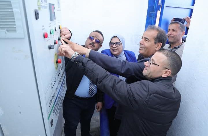 وضع حيز الخدمة لبئر عميق