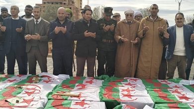 مقبرة الشهداء مغنية .. إعادة دفـن رفات 87 شهـيدا بتلمسان
