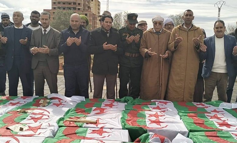 مقبرة الشهداء مغنية .. إعادة دفـن رفات 87 شهـيدا بتلمسان
