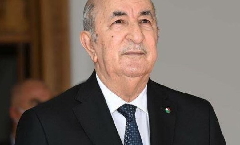 "عبد المجيد تبون"