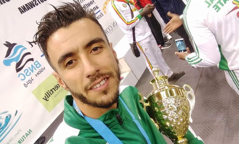 البطل الدولي "كريم بلغيني" مسيرة رياضية تُتوّج بالتميز والتفاني