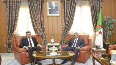 السيد "سعداوي" يتحادث مع وزير التكوين والتعليم المهنيين