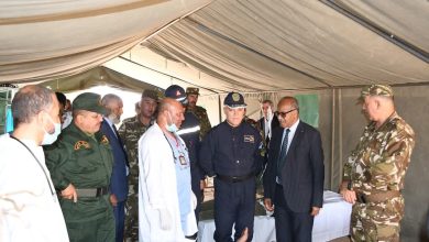 لتعزيز جاهزية النجدة بالمنيعة والي الولاية يشرف على تمرين محاكاة للفيضانات