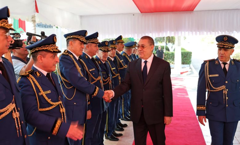 بالمدرسة التطبيقية للأمن الوطني الصومعة بالبليدةوزير الداخلية يشرف على حفل التخرج الموحد لدفعة أعوان الشرطة.