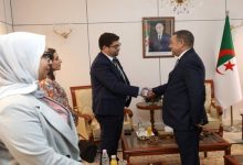 السيد "سعيود" يبحث سبل تعزيز التعاون مع الاتحاد الدولي