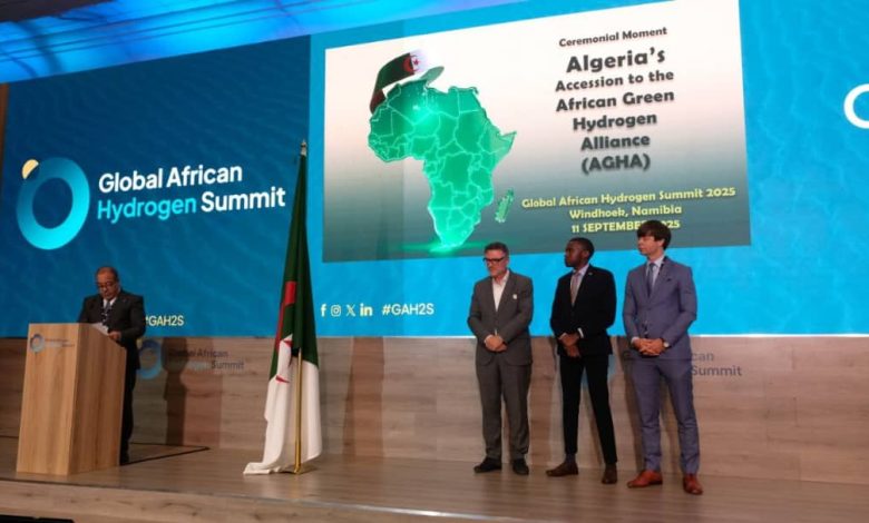 الجزائر رسميا ضمن التحالف الإفريقي للهيدروجين الأخضر