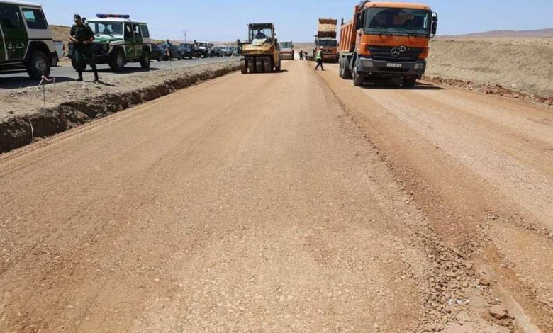 مشروع ازدواجية الطريق الوطني رقم 127 بتيسمسيلت