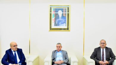والي ولاية مستغانم يستقبل المدير العام للبنك الوطني الجزائري