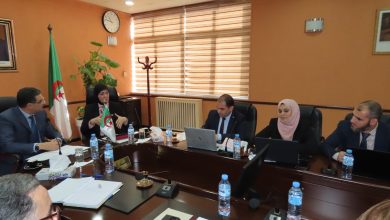 آيت مسعودان وبن مولود يشرفان على اجتماع تنسيقي