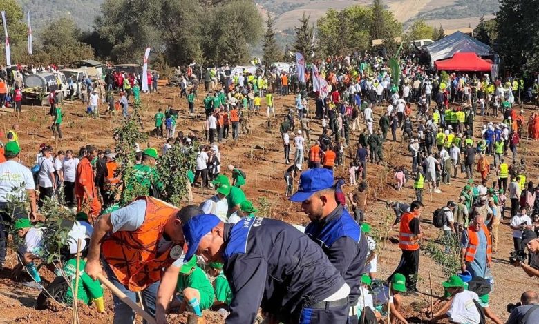 حملة التشجير "خضراء بإذن الله"
