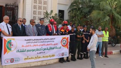 "شتاء بلا حوادث.....حرصا منها على سلامة مواطنيها وتوخي الحذر الاستباقي، أعطى "بن مالك مختار"، والي ولاية المنيعة،