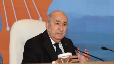 رئيس الجمهورية السيد "عبد المجيد تبون"