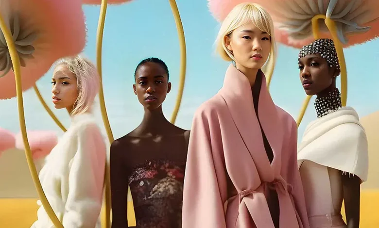 الموديلات الافتراضية بالذكاء الاصطناعي