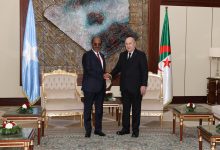 رئيس الجمهورية يخص نظيره الصومالي باستقبال رسمي