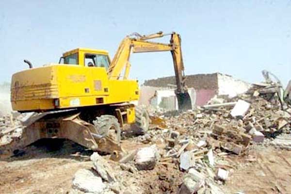 تواصل عمليات تهديم السكنات الفوضوية