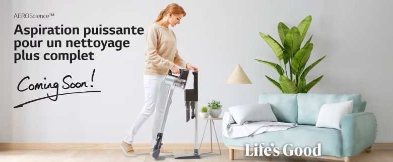 "إل جي الجزائر" تستعد لطرح المكنسة اللاسلكيةCordZero™