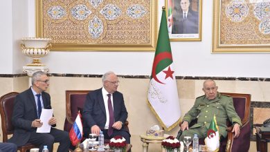 "السعيد شنقريحة" يستقبل "ديمتري شوغاييف"