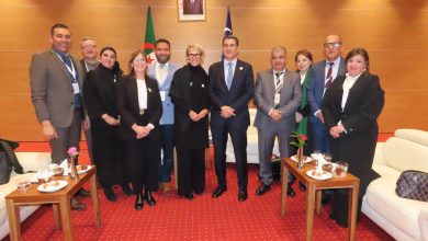 استقبال وزير الصحة، لـ"عبد الله مخلوف" و"كاترينا جوهانسون"