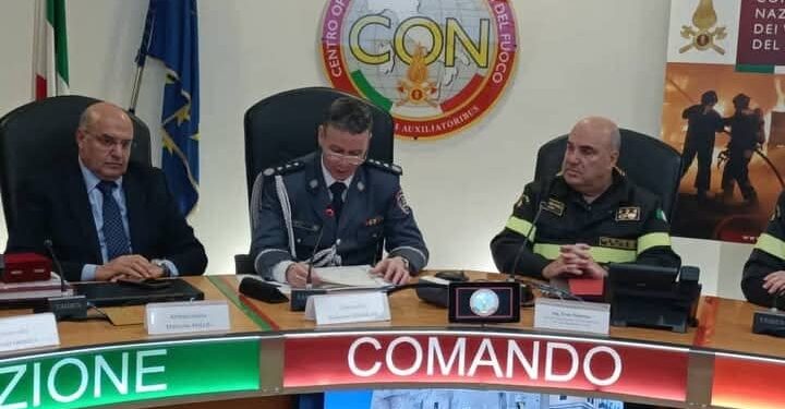 التعاون الثنائي بين الجزائر وإيطاليا في الحماية المدنية