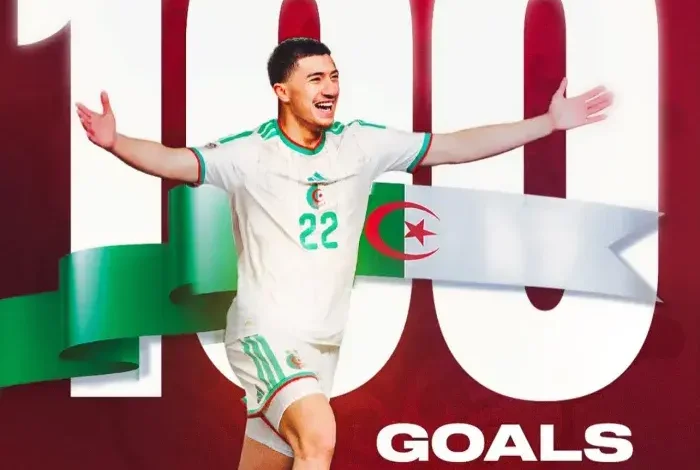 ابراهيم مازة يوقع الهدف رقم 100 لـ"الخضر"
