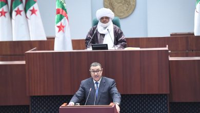 السعيد سعيود يعرض مشروع قانون المرور