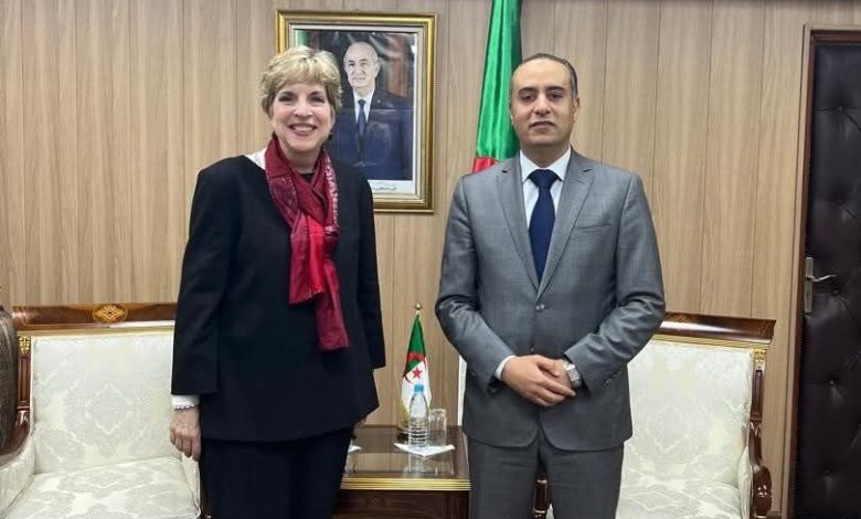 المونديال محور مباحثات صادي مع السفيرة الأمريكية