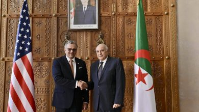 العلاقات الجزائرية - الأمريكية أحمد عطاف يتباحث مع مسعد بولس