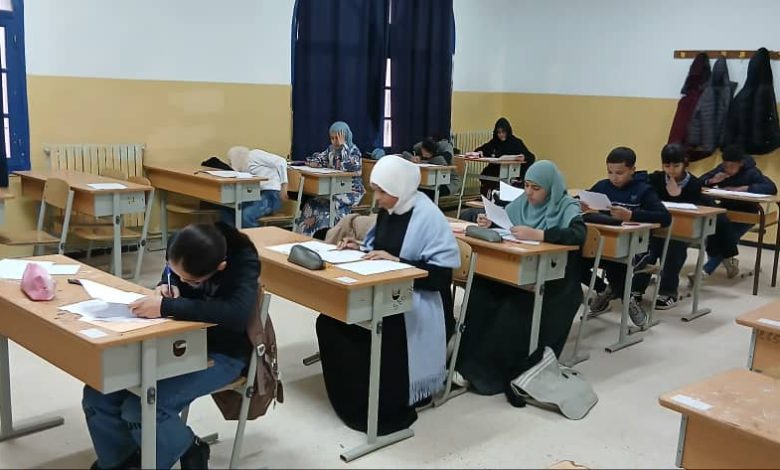 ولاية سعيدة.. متابعة عملية تجميع وتصحيح أوراق أولمبياد الرياضيات