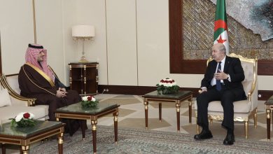 رئيس الجمهورية يستقبل الأمير عبد العزيز بن سعود بن نايف بن عبد العزيز آل سعود