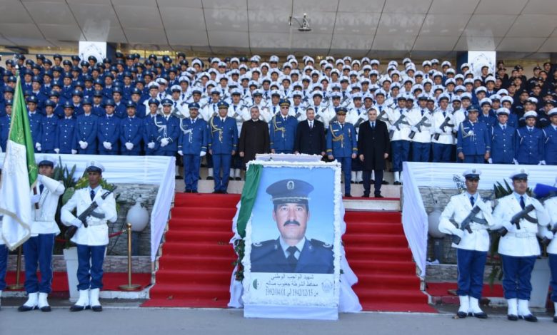 سعيد سعيود يشرف على حفل التخرج الموحد لأعوان الشرطة