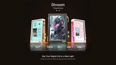 إطار صور رقمي تفاعلي Divoom Times Frame