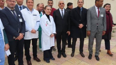 خلال زيارة وزير الصحة التونسي لتيبازة