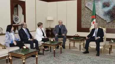 رئيس الجمهورية يستقبل المديرة العامة لصندوق النقد الدولي