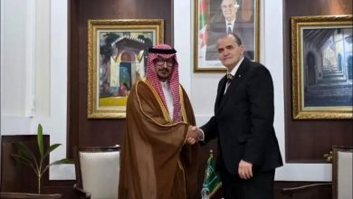 كمال رزيق يستقبل السفير السعودي
