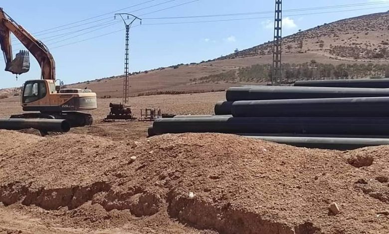 مشروع شبكة مياه طفراوي ومحطة تحلية المقطع