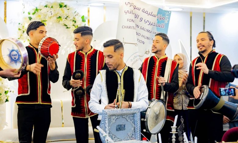 الفرق الفلكلورية تصنع الفرجة في حفل الختان الجماعي