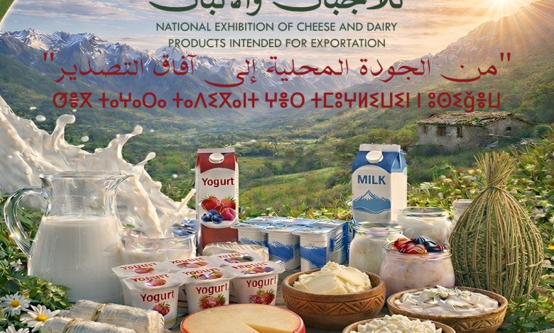 المعرض الوطني للأجبان والألبان في تيزي وزو بمشاركة منتجين من مختلف ولايات الجزائر