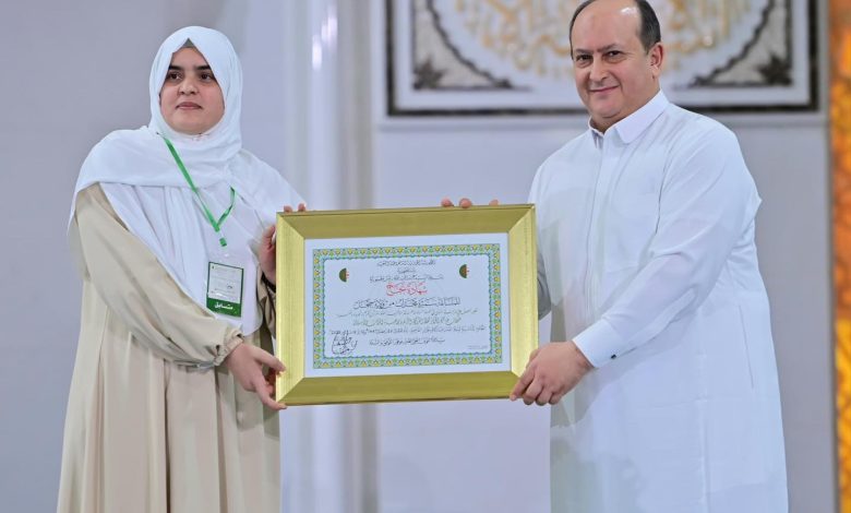 تكريم الفائزين في جائزة الجزائر لحفظ القرآن الكريم بجامع الجزائر في أجواء روحانية
