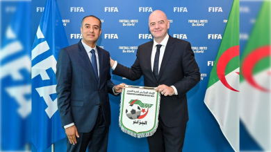 رئيس "الفيفا" في الجزائر شهر أفريل المقبل