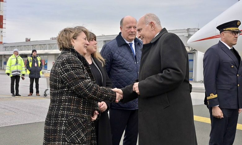 زيارة وزير الخارجية الجزائري إلى كرواتيا